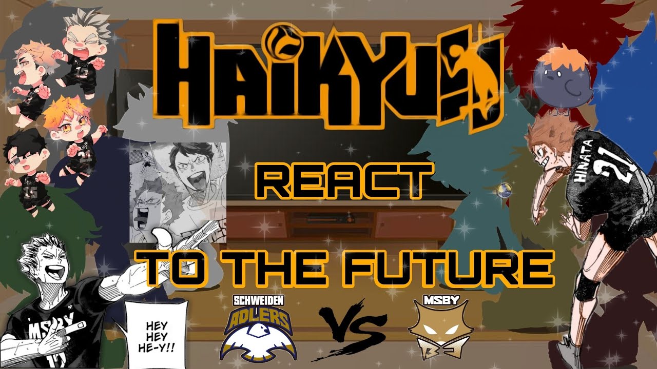 Haikyuu! react to hinata // the future // (ships)