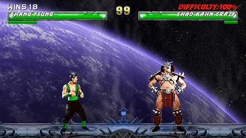 Mortal Kombat Project Solano Edition 2024 - MK2 SHANG TSUNG Gameplay Playthrough