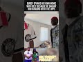 Buddy spanks his own homie with belt because he caught him hanging with the opps