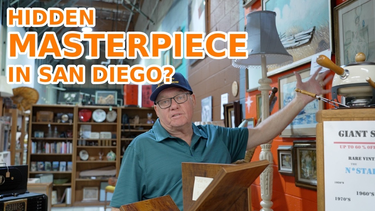 Hidden Masterpiece Found in San Diego? | The Mart Antique Mall Art