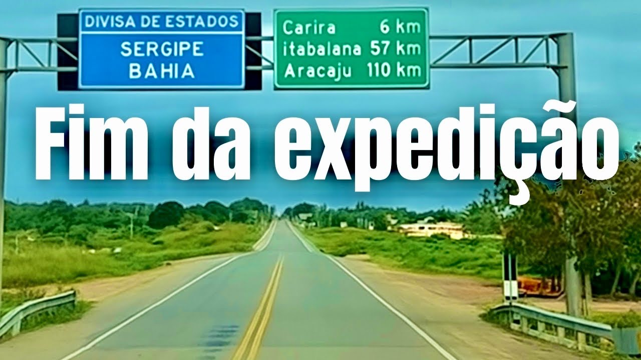 Ep.25 Chegando em ARACAJU após viajar 12.000 kms 