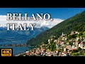 [4k] Walking in BELLANO - An hidden ITALIAN GEM on Lake Como, Italy