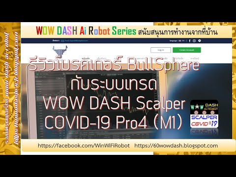 Review BullSphere Broker with WOW DASH Scalper COVID-19 Pro4 Ai Robot