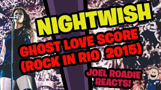 Nightwish | Ghost Love Score live Rock in Rio (2015) - Roadie Reacts