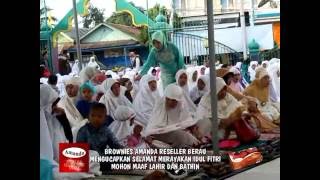Ratusan Jamaah Sholat Eid Penuhi Al Falaah