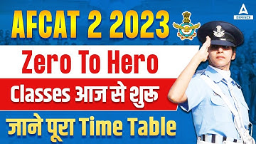 AFCAT 2 2023 | AFCAT 2 2023 Preparation | Zero to Hero Strategy for Afcat 2023