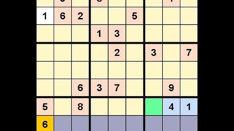 How to Solve Los Angeles Times Sudoku Expert December 23, 2022