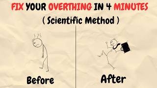 || FIX YOUR OVERTHINKING IN 4 MINUTES ||  ||ExtraOrdinarystickyy || Scientific Method ||