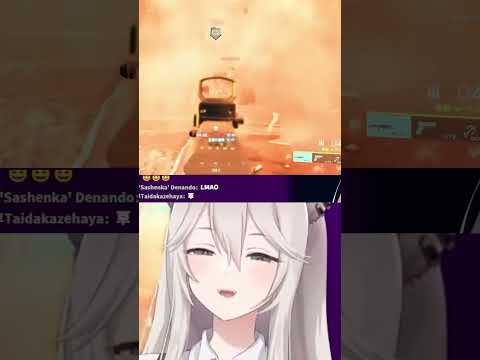 不意を突かれて驚くししろん