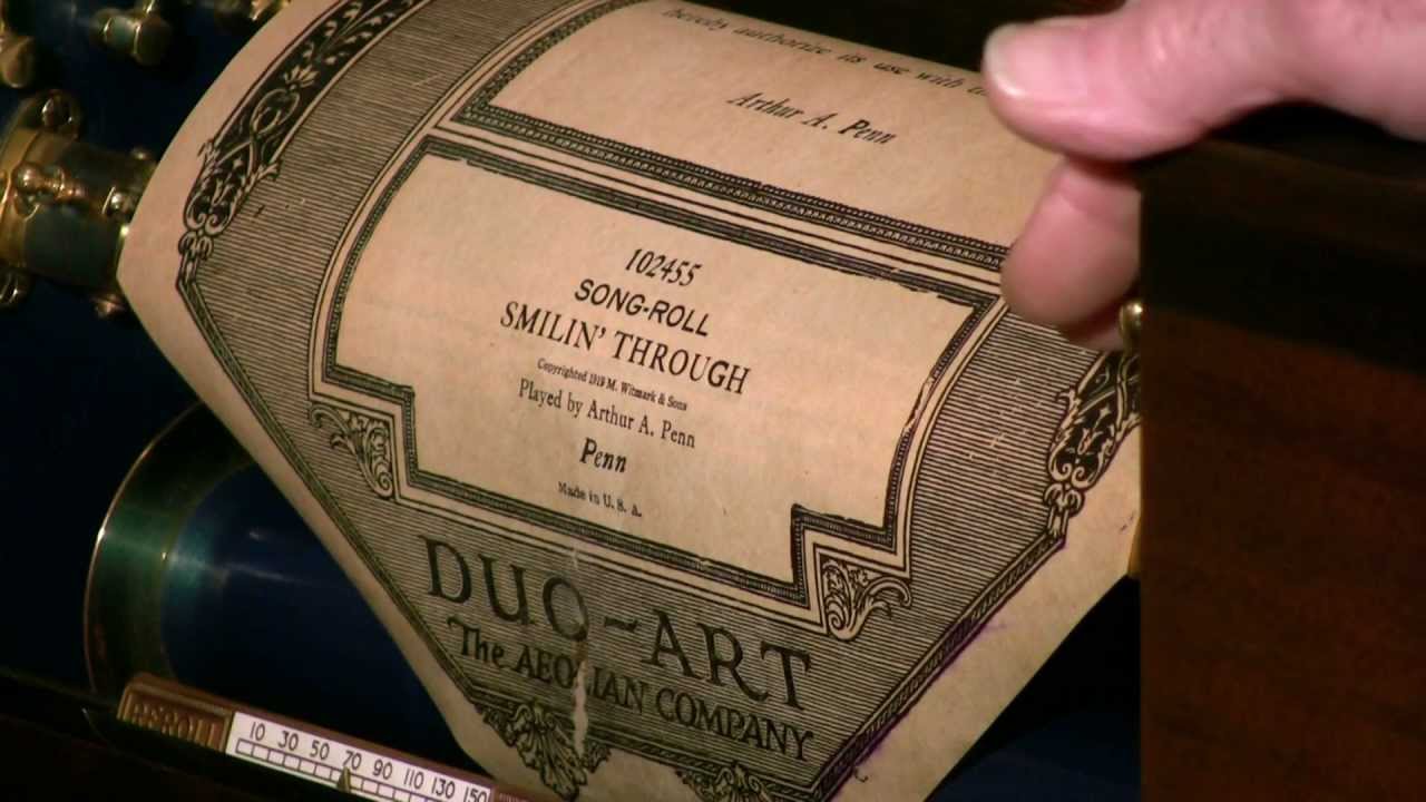 Smilin' Through - Comp. Penn - Duo-Art