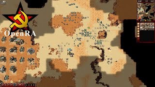 OpenRA Dune 2000 Harkonnen Multiplayer (3 Players & 4 AIs) - Part 1/2