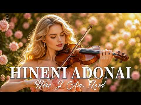 HINENI ADONAI | Deep Soaking Violin Worship, Calming Instrumental for Prayer & Total Surrender