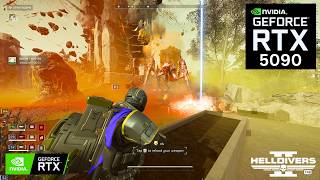 HELLDIVERS 2: SPORE BURST STRAIN on RTX 5090 32GB (4K Maximum Graphics)