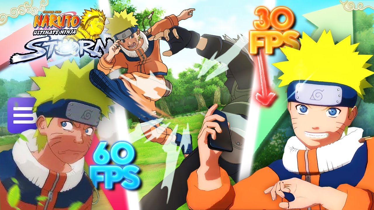 COMPARANDO TODAS AS VERSÕES DO NARUTO ULTIMATE NINJA STORM