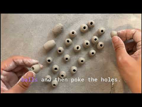 Video thumbnail: How to Make and Glaze Ceramic Beads, by Yvonne Ceramics