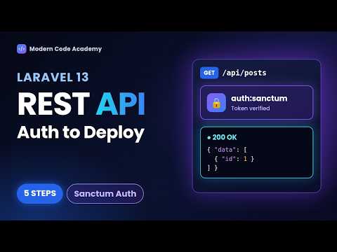 Laravel REST API Tutorial: Authentication to Deployment