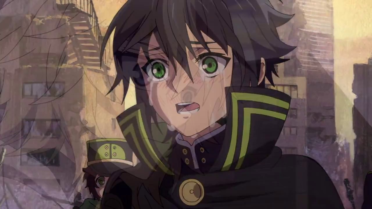 Owari No Seraph Mika x Yu Umbrella AMV