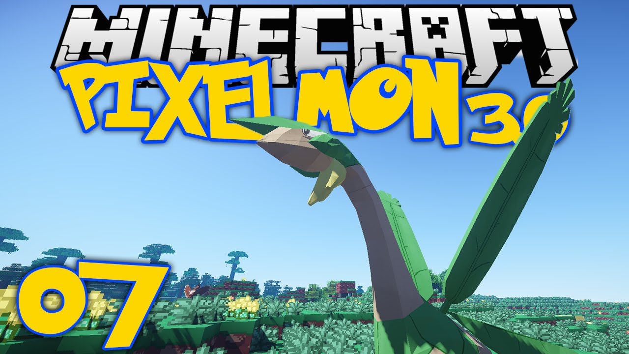 Minecraft Pixelmon 3.0: Episode 7 - TROPIUS!