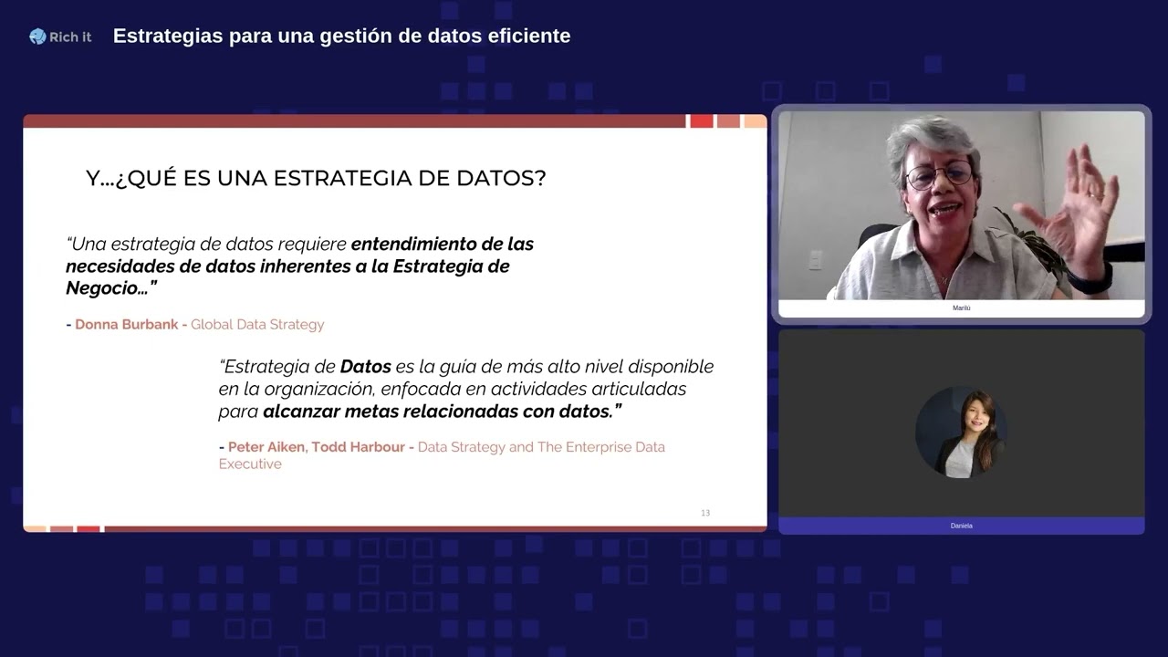 ¿Qué es una estrategia de gestión de datos?
