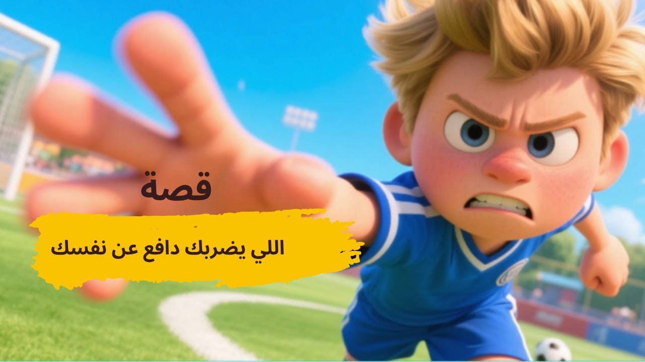 إتعلم تدافع عن نفسك ... قصة لتعليم الطفل كيفية التصرف عند التعرض للضرب  | قصة هادفة للأطفال