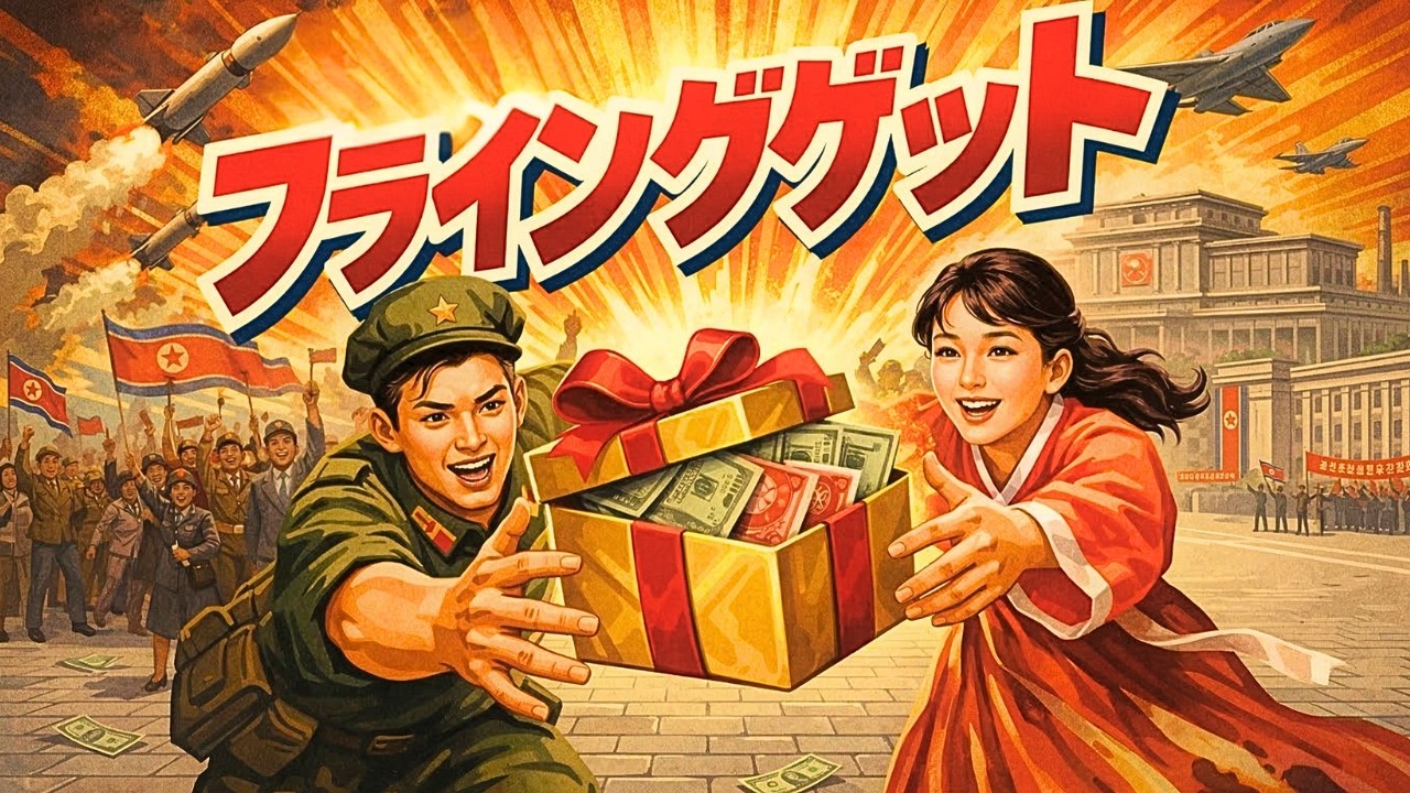 革命歌謡】フライングゲット/ AKB48 / North-Korean-Pop ver. - YouTube
