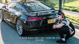ALL FAZE MEMBERS CARS