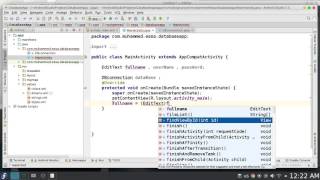 160 Android Studio SQLite insert data