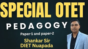 Special OTET Pedagogy 2025 | Important MCQs with Explanation | OTET Preparation