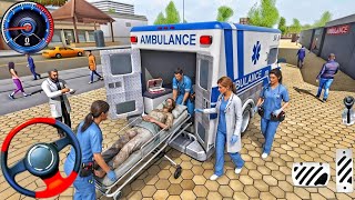 Simulatore di salvataggio in ambulanza in città - Guida di un'ambulanza di emergenza 911 USA 3D -... screenshot 4