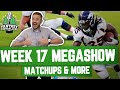 Fantasy Football 2020 - New Year's Eve MEGAshow + Week 17 Matchups, Motivation Levels - Ep. #1015