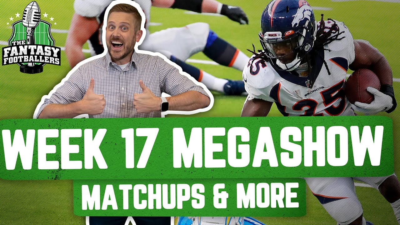 Fantasy Football 2020 - New Year's Eve MEGAshow + Week 17 Matchups, Motivation Levels - Ep. 