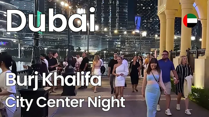 Dubai Night Walk & Fountain Show: A Dazzling Adventure