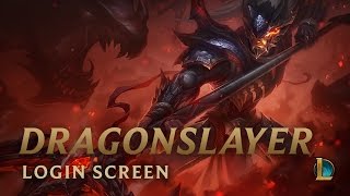 Dragonslayer Xin Zhao | Login Screen - League of Legends