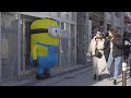 【ドッキリ】ミニオンが突然動き出したら... / Minion Prank in Japan #Shorts