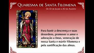 27 DIA QUARESMA SANTA FILOMENA