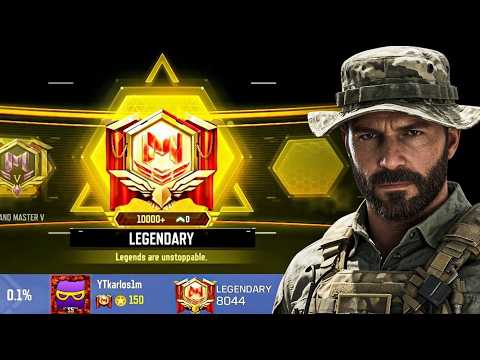 Call of Duty Mobile - Dziś będzie Legendarny ranga (top 5000 świata?)