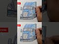 MENGGAMBAR TRUK AMERIKA