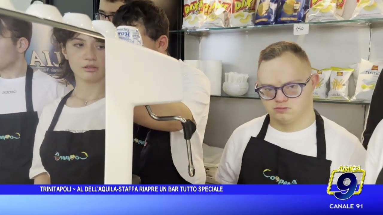 Trinitapoli - Al Dell'Aquila-Staffa riapre un bar tutto speciale