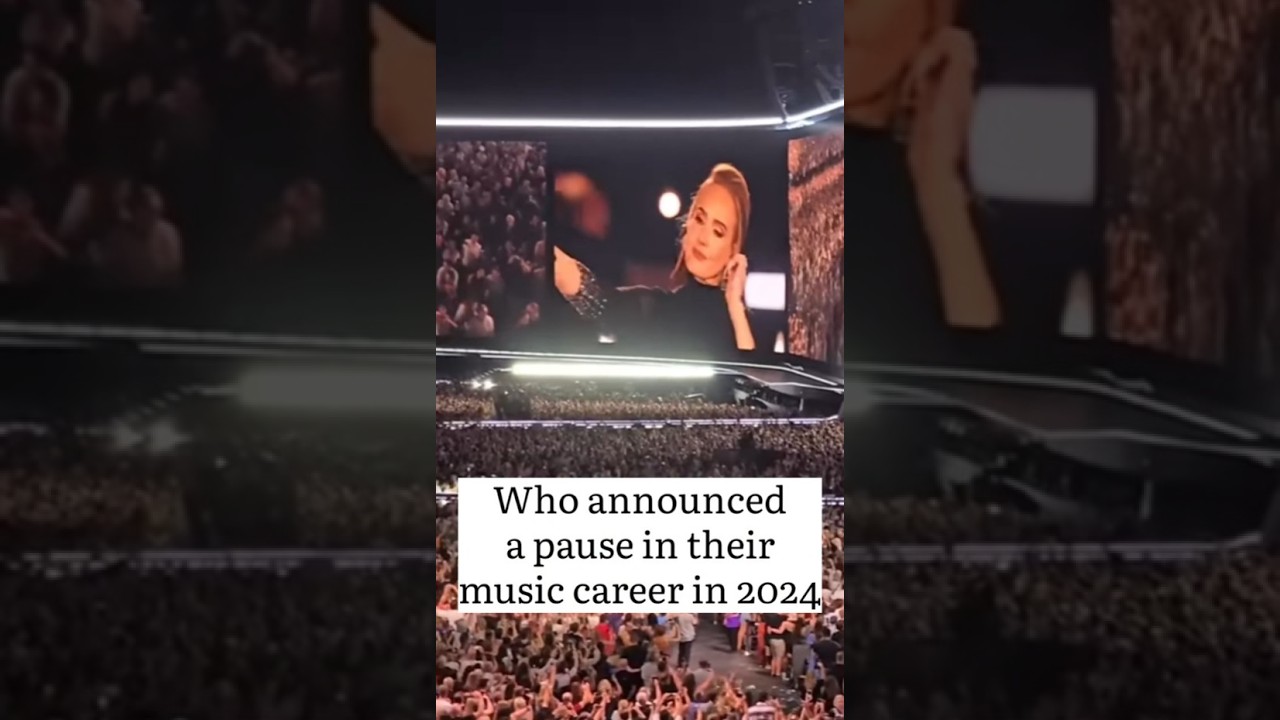 Who announced a pause in their music career in 2024?! 