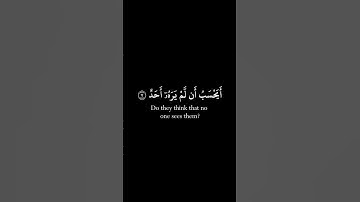 Surah Al-Balad  Black Chroma |  سورة البلد خلفية سوداء