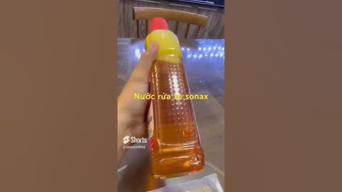 Nước rửa xe 314300 sonax gloss shampoo chính hãng siêu bọt -Santocar