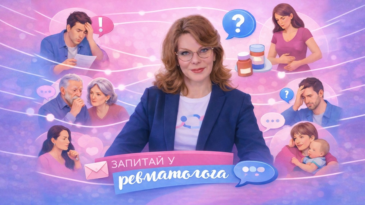 Запитай у ревматолога #9 / Лікар відповідає на питання пацієнтів