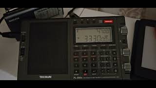 CHU Canada Time Station on 3330khz at 0102 UTC