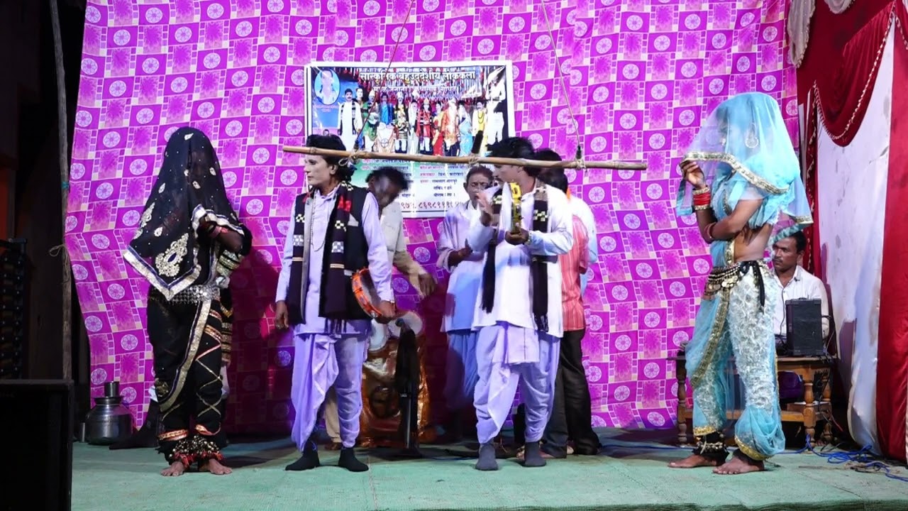 कथासार गोंडाळ तुर्रा पार्टी जुनोना शाहीर नामदेव चांदीमेश्राम