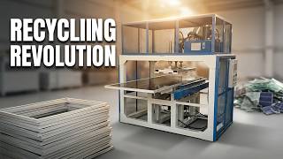 Semi-Automatic Solar Panel Frame Removal Machine | Low Cost PV Recycling Solution