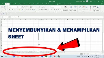 Cara Menyembunyikan & Menampilkan Sheet di Excel - Hide & Unhide Sheet Excel