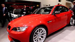 BMW M3 Coupe in Melbourne Red Metallic - 2011 Geneva Motor Show