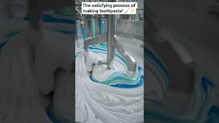 Inside a toothpaste factory! 🪥✨ #manufacturing #science #diy #engineering #shorts