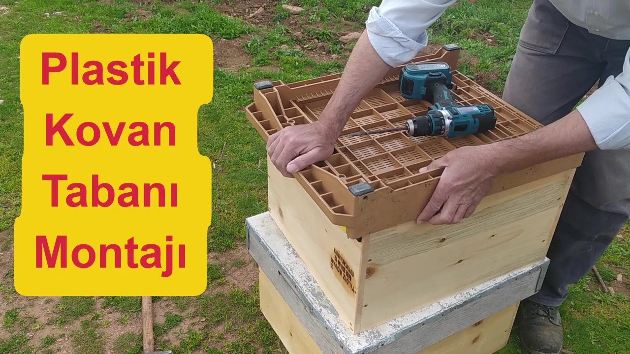 Plastik kovan tabanı montajı