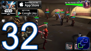 STAR WARS Galaxy of Heroes Android iOS Walkthrough - Part 32 - Dark Side Battles 5 (NORMAL)